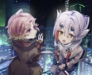 料金固定 低価格で美麗1枚絵を描きます 短時間納品で高クオリティな背景付きイラストを描きます イメージ1
