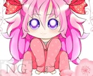 ゆるふわデフォルメ♡女の子イラスト丁寧に描きます ふんわり可愛いデフォルメ女の子をオーダーメイドで制作します！ イメージ4
