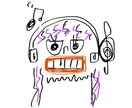 ゆるい雰囲気の似顔絵アイコン等イラストを承ります 手書きイラストで個性あるイラストをプレゼントします イメージ5