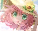 しっかり丁寧に塗り上げたアイコンをお描きします 推し活・SNS用などに！高彩度で映えるアイコンを制作します イメージ1