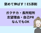 就活エントリーシートを現役人事が添削します 【褒めて伸ばす】あなたのESの魅力をぐんぐん伸ばします イメージ4