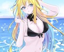 立ち絵やSNSアイコン等、イラスト制作承ります 1次創作、2次創作、Vtuber等OK！キャラデザもします！ イメージ8