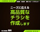 チラシ・ポスター・フライヤー作成します 目に留まる、効果大チラシ作成します。 イメージ1