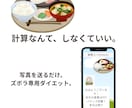 1ヶ月徹底サポート！写真を送るだけの食事管理します AI✖️管理栄養士が徹底分析！1ヶ月で痩せる食事習慣作り イメージ1