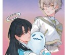 キャラデザとイラスト制作します 世界観・衣装・雰囲気まで一緒に形にします。 イメージ2