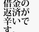 借金やローンでお悩みの方、ご相談に乗ります 誰にも言えない借金、カードローン、キャッシングの相談 イメージ10