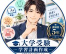 大学受験の勉強計画を一緒に作ります 塾講師歴5年｜英数物化対応・参考書から毎日の宿題まで具体化 イメージ1