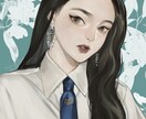 厚塗り似顔絵イラストのご注文承ります アイコンやプレゼント等、お好きな用途でお使いください！ イメージ1