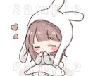 クレヨン風ゆるふわイラスト制作します 自分だけのアイコン、待受、トーク背景を★多様性あり！ イメージ3
