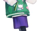 中性的な少年。SDキャラ付いてます TRPGや配信で使えるキャラクターイラストです イメージ2