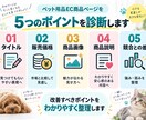 現役バイヤーがペット用品の商品ページを診断します 1商品・競合3点を比較｜改善の優先順位と着手3項目 イメージ2