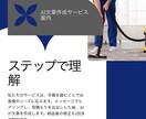 AIであなたの想いを伝わる言葉にします ChatGPTを使って自然な文章を丁寧に作成致します。 イメージ2