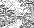 大人も楽しめる塗り絵を作っています 自由気ままに大人も楽しめる塗り絵を作成しております✨ イメージ4
