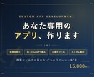 専門分野対応◎あなた専用の業務効率化アプリ作ります ニッチな困りごとを動くアプリで解決。翻訳・自動化・AI対応 イメージ1