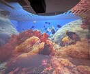 VRゴーグル不要の全員参加型VRを提案します 360°動画再生に最適なVRプロジェクターを使用したイベント イメージ1