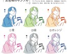 ゆるいシンプルイラスト作成します 写真一枚でOK！簡単オーダーのゆるかわ似顔絵！ イメージ4