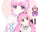 可愛らしいアイコンイラストを描きます 可愛いお顔の女性キャラクターを描きます！！ イメージ2