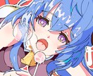 女の子のイラスト描きます お望みのキャラをお望みのシュチュエーションで イメージ1