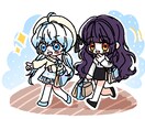 2日以内完成! SDイラスト制作いたします 可愛い全身SDイラストを作成します！ イメージ6