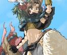 アイコン・ヘッダー・ジャケット等を作ります 漫画チックなイラストをご提供します！ イメージ4