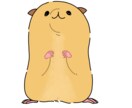 ハムスターのイラスト【3枚】作成します ハムスター特化！ハムちゃんの何気ない表情イラスト作成します イメージ2