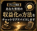 副業の大切な第一歩をチャットでサポートします 電話が苦手でも大丈夫！あなたの収益化の方法をアドバイスします イメージ2