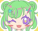 キラキラ目のゆるかわSNSアイコン描きます はじめてでも安心・修正2回無料・丁寧対応 イメージ4