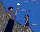 イラストの制作を行っています ポップな絵柄を得意としています イメージ3