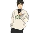 最高の似顔絵描きます カップル・友達アイコンや記念日のお祝いに イメージ8