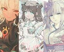 キャラクターイラスト描きます キャラクターイラストの作成などをいたします！ イメージ2
