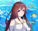 女の子のイラストやアイコンを描きます 自分だけのアイコン、イラストが欲しい方へ イメージ1