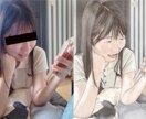 記念日の写真をイラスト化します 人物やペットの写真をリアルなイラストにします。 イメージ7