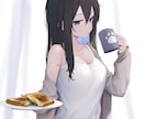 Vtuberなどの可愛い女の子を描きます 動画や配信サムネイルや歌ってみた等などに使えるイラスト イメージ1