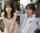 清楚系AI美女イラストを用途に合わせて制作します 商用OK｜清楚感・透明感重視のオーダーメイド イメージ2