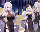 見栄えのするキャラクターの一枚絵の制作承ります 一枚絵、記念イラスト、サムネイル、MV、挿絵、表紙制作 イメージ4