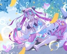 一枚絵の女性イラストを丁寧に制作します ご希望のイメージを大切に、一件ずつ誠実に対応！ イメージ2