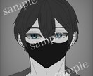 最短即日!!オリジナルキャラのアイコンを作成します SNSのアイコンとして使えるイラストを描きます！ イメージ1