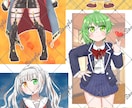 最短２日納品！キュート&ポップなイラスト描きます 配信、SNS、アイコン作成にいかがですか？ イメージ3