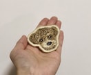 手刺繍であなたのペットを素敵なブローチにします 世界に1つだけのグッズを作りませんか？元デザイナーが制作！ イメージ7