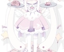 ダークで可愛いキャラクター立ち絵描きます TRPG、ゲームなどに使用できる立ち絵イラスト等 イメージ8
