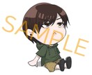 アイコン用イラスト！要望のミニキャラを作成します SNS用にかわいいアイコンをあげたい方へ イメージ4