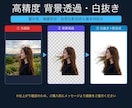AI技術で写真の白抜き・背景切り抜き加工いたします 【1枚100円/即日対応】EC商品・写真の背景切り抜き透過 イメージ1