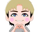 アイコン等に使える似顔絵描けます ミニキャラから等身まで上半身の似顔絵を描きます！ イメージ3