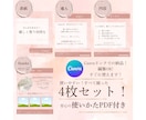 サロン向け投稿テンプレ4枚（Canva）販売します サロンの魅力が伝わるそのまま使える投稿テンプレ イメージ2