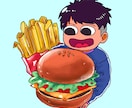 ゆるーい動物・フード・人物イラスト作ります 可愛い・ゆるい・ビビッドなイラストをお求めの方に！ イメージ10