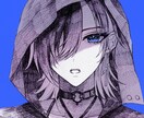 オリジナリティのあるペンイラスト描きます モノクロを基調として雰囲気のあるイラストを制作します✧* イメージ3