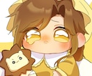 デフォルメイラスト描きます ミニキャラのイラストを描きます！SNS等使用可能です。 イメージ8