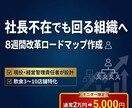 90分で組織課題を特定しロードマップ作成します 「店長が育たない」それ、人ではなく『仕組み』の問題です。 イメージ1