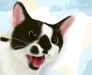 商用利用可！可愛いペットさんの似顔絵を描きます リアルテイストをはじめ、お好みのタッチで似顔絵を描きます イメージ1