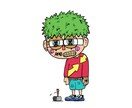 ポップでかわいい！アイコン作成します 個性的な可愛らしいアイコンでモチベ爆上がり間違いなし？！！ イメージ1